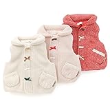 Lily ivory(リリー アイボリー) ベスト (80～130cm) キムラタンの子供服 (71116x71416-163) レッド 90