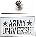 Army Universe City Camouflage Short Sleeve T-Shirt + Pin - Size Large (41