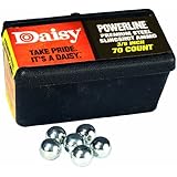 Daisy Outdoor Products Steel Slingshot Ammo - Trapped Blister (Black, 3/8 Inch)