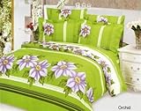 Designer Le Vele , Queen Duvet Set , Orchid , 6 Piece Set