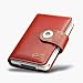 Electronics : Covertec Cover Case - Nappa Leather - Red for Sony TJ27 / TJ37