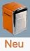 Cabanaz Retro-Servietten-Spender Orange