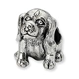 51J0I6i7G3L. SL160  Sterling Silver Reflections Beagle Bead Reviews