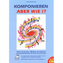 Komponieren - aber wie?!: Ideen sind gut - Wissen ist besser!. Kompositionstechnik f�r Rock, Pop und Jazz. Mit �bungen, Kompositionen und H�rbeispielen