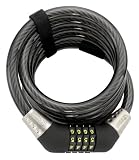 OnGuard Doberman 5030 Bicycle Combination Coil Cable Lock