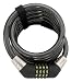 OnGuard Doberman 5030 Bicycle Combination Coil Cable Lock