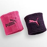 Puma Logo Sports Wristband Girls & Ladies -- One Size Fits All