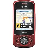 Pantech Matrix C740 Phone, Red (AT&T)