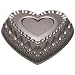 Wilton Dimensions Cast-Aluminum Nonstick Crown of Hearts Pan
