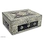 Brass jewelry box, 'Charisma'