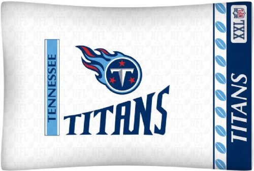 Sports Coverage NFL Tennessee Titans Pillow Case Logo