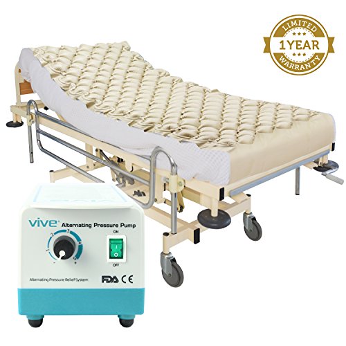 Alternating Pressure Mattress by Vive Includes Electric Pump