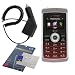 Rapid Car Charger + Crystal Clear Hard Cover Case + LCD Screen Protector for Verizon LG enV3 VX9200