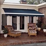 Green Manual Awning