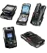 AUTHENTIC CELLET ITALIAN LEATHER BERGAMO CASE (with BELT CLIP) + CAR CHARGER for MOTOROLA RAZR V3, V3c, V3m, MOTORAZR V3i, V3t, V3e, V3r, V3x - RETAIL PACKAGING