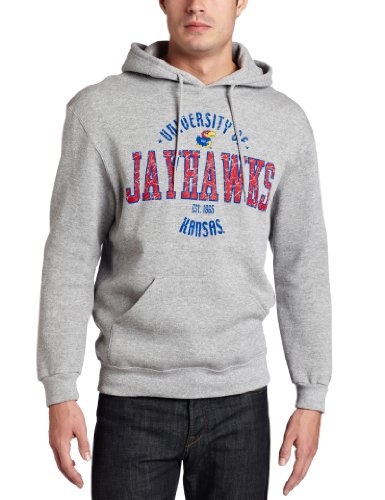 NCAA Men's Kansas Jayhawks Fleece Hood (Oxford, X-Large)