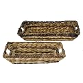 Abaca Rectangular Baskets Set of 2