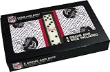 NFL Atlanta Falcons 2-Deck Playing Cards With Dice Set