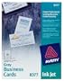 Avery Ink Jet Business Cards  2in x 3.5in (Gray)
