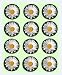 from simplytopps 12x Daisy Design rice paper fairy / cup cake 40mm toppers pre cut decoration Flowers