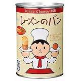 非常食 パンの缶詰　レーズンのパン（富士山の岩清水・伏流水使用）６缶セット 日本製 特許製法
