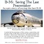 B-36: Saving the Last Peacemaker (2nd Edition)