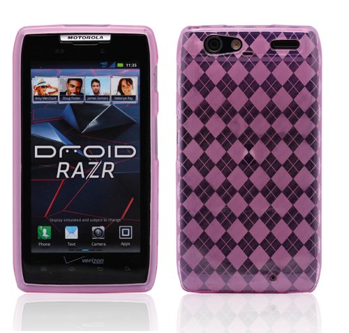 Cruzer Lite Argyle TPU Skin Case for Razr MAXX Cruzer Lite Argyle TPU Skin Case for Razr MAXX