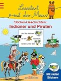 Produkt-Bild: Lesestart mit der Maus Sticker-Geschichten: Indianer und Piraten