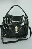 Hype Handbags The Ryan Satchel in Jewel Green,Bags (Handbags/Totes) for Women
