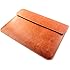 Macbook Air 11.6 Inch Leather Sleeve Case, Brown Laptop Case for Apple Macbook Air 11.6 Inch New and Old Version - Retail Packaging (Brown)