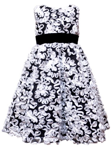 Rare Editions Girls 7-16 Soutach Dress