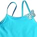 BAOHULU Girls Camisole Butterfly Tulle Ballet Leotard Tutu Dance Dress B092_Blue_L