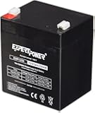 ExpertPower EXP1250  12V 5Ah Home Alarm Battery with F1 Terminals