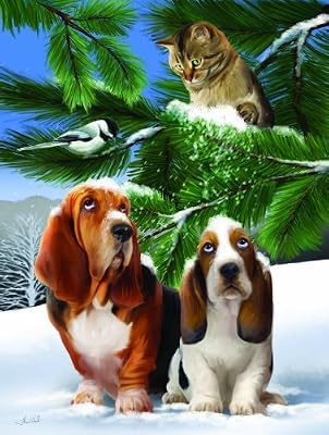 MINI - Looking for Trouble Mini 7x9 100pc Jigsaw Puzzle by Tom Wood