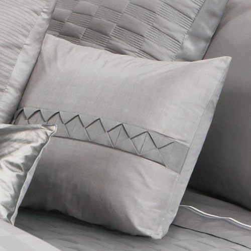 Hugo Boss Windsor 14" x 20" Oblong Silk Throw Pillow Plum