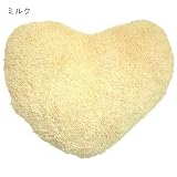大ヒット商品【乙女ハートクッション】が新色が加わってリニューアル☆さらにふわふわっ手触りバツグン☆ハートの形がラブリーなガーリーインテリアの決定版☆《ピーチ/ラズベリー/ブルーベリー/チョコレート/ミルク》の5色がラインナップ!!色違いの複数使いがおススメ♪■サイズ:約360×330×150mm■素材:ポリエステル
