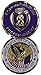 Purple Heart Challenge Coin-Eagle Crest 2263