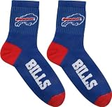 Buffalo Bills Team Color Quarter Socks
