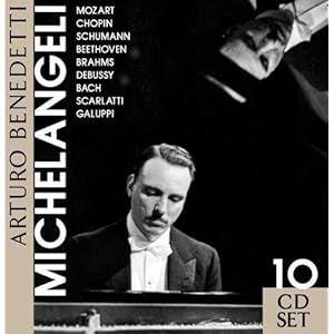 Arturo Benedetti Michelangeli Plays Mozart Chopin, Schumann, Beethoven, etc.