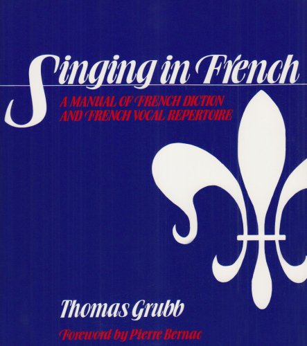 Buy Singing in French: A Manual of French Diction and French Vocal Repertoire online at Discounted New and Used prices. Delivered to your door with Off-The-Bookshelf.