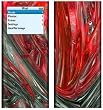 Ruby Abstract Design Decal Skin Sticker for Apple iPod nano 2G (2nd Generation) 2GB/ 4GB/ 8GB Player