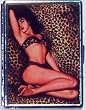 Retro Hand Made LEOPARD BIKINI Billfold / ID Holder Cigarette Case Retro Hand Made LEOPARD BIKINI Billfold / ID Holder Cigarette Case