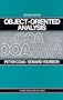Object Oriented Analysis (2nd Edition) (Yourdon Press Computing Series)