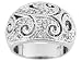 1.08CTW BELLA LUCE DIAMOND SIMULANT STERLING SILVER RING