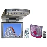 Pyle 8-Inch Overhead Mount Monitor with DVD Player and TV Tuner