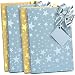 4 DVD & 2 VHS Gift Box in Silver & Gold + Gift Tags & 6 Bows
