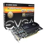 EVGA GeForce GT 240 Superclocked PCI-Express 2.0 Graphics Card 512-P3-1242-LR