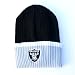 Oakland Raiders Ribbed Cuffed Knit Hat - Youth Size