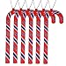 Auburn Candy Cane Ornament Set