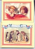 Victorian Christmas Cat Postbox (Giftworks)